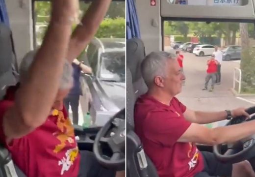 Žoze u transu dok vozi autobus: Portugalac se divio šoferima, pa sjeo za volan!