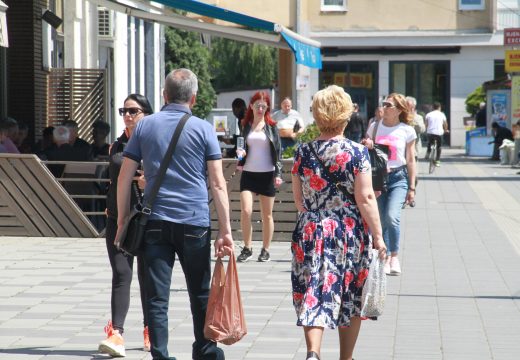 Upaljen narandžasti meteoalarm zbog tropskih temperatura i visoke vrijednosti UV zračenja