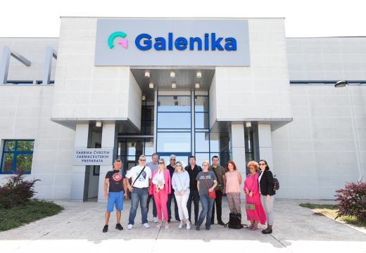 BiH novinari posjetili pogone kompanije Galenika u Beogradu