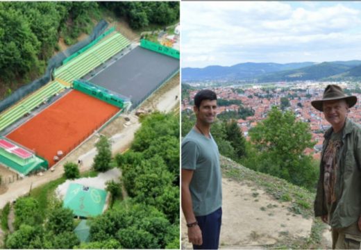 Novak Đoković danas otvara teniske terene u parku “Ravne 2”