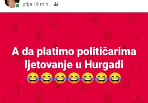 Banjalučki aforističar predložio: Platimo političarima ljetovanje u Hurgadi