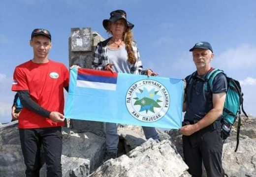 Prva žena sa Han Pijeska na “planini bogova”: Ljubica Kovačević osvojila Olimp