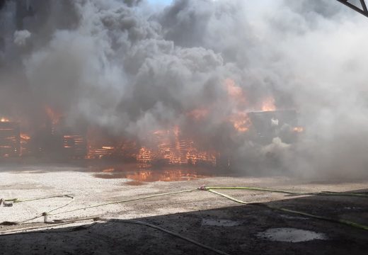 Požar u “Meridijani” među dva najveća u posljednjih 10 godina u Bijeljini