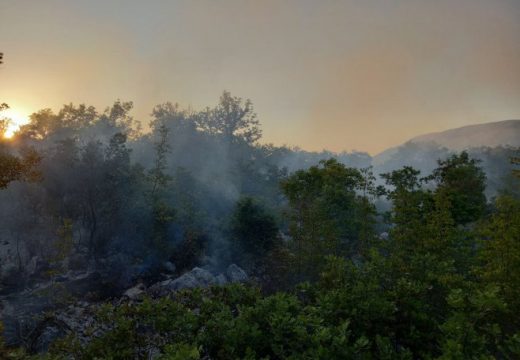 Otkriveno lice koje je izazvalo požar u mjestu Duži kod Trebinja