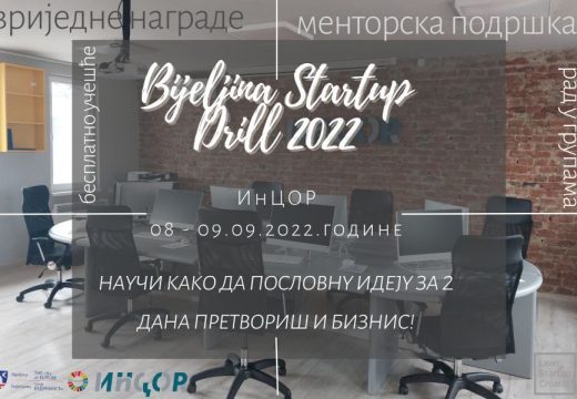 Inovacioni izazov „BIJELJINA START UP DRILL 2022“