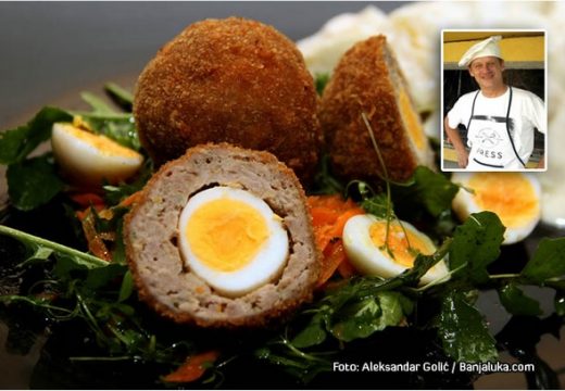 Nedeljni ručak uz našeg fotoreportera: Škotska jaja ili ćufte punjene prepeličijim jajima