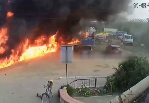 U javnost dospio snimak eksplozije automobila u kojem se nalazio bivši ukrajinski zvaničnik (VIDEO)