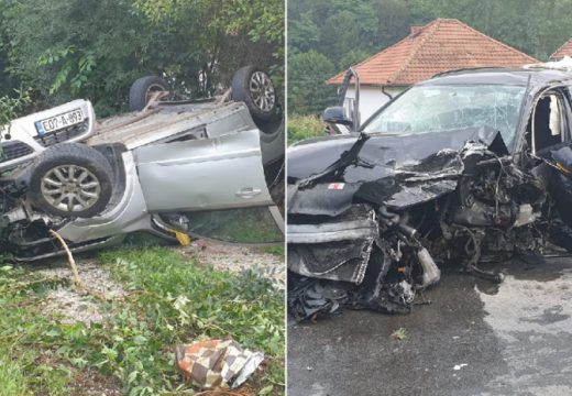 Stravični prizori na putu Bratunac-Konjević Polje: Četiri osobe povrijeđene