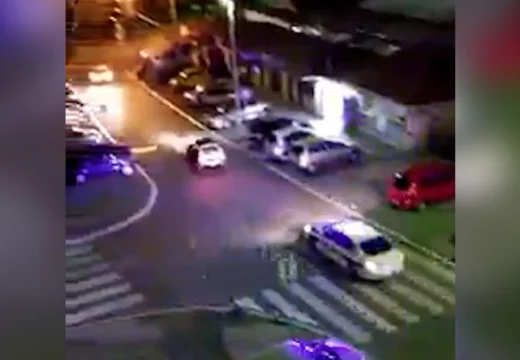 Muškarac “Jugom” bježao od policije (Video)