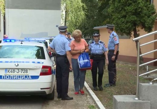 Žene uhapšene u akciji “Polisa” sprovedene na kriminalističku obradu (VIDEO)
