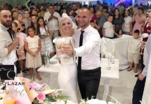 Mladenci iz Srpske svadbenim plesom zapalili region (Video)