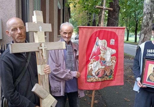 U Bijeljinu stigli učesnici hodočašća “Krsni hod za Republiku Srpsku”