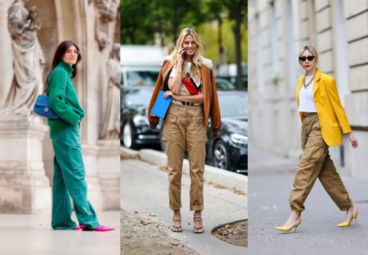 Street style zvijezde potvrđuju da su kargo pantalone hit jesenje sezone