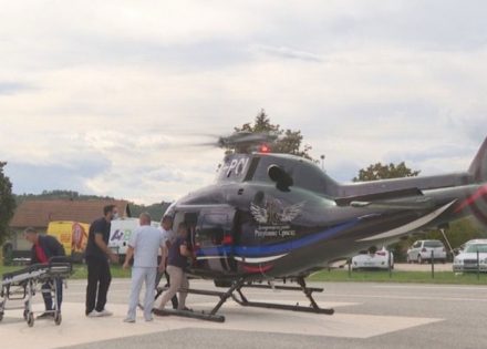 Helikopterski servis Srpske transportovao djevojčicu u Beograd