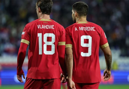 Srbija bez Mitrovića i Vlahovića protiv Brazila?