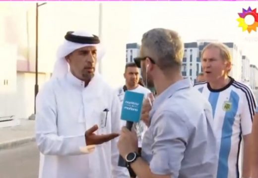 Incident u Kataru: Prišli argentinskom novinaru i prekinuli javljanje uživo (VIDEO)