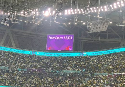 Srbija i Brazil postavili rekord u Kataru:Na stadionu bilo više navijača nego što je kapacitet!