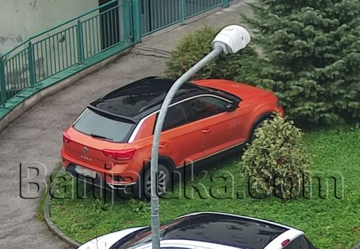 Parking majstor: Parkirao pod bor u Boriku (Foto)