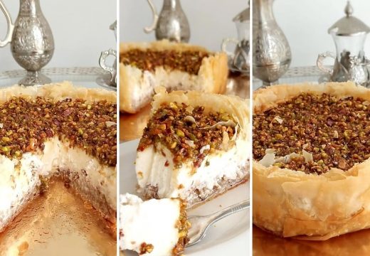 Baklava cheescake je spoj dva omiljena slatkiša koji je osvojio društvene mreže