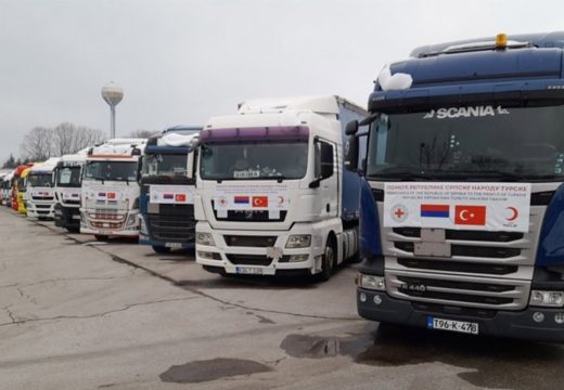 Kamioni sa humanitarnom pomoći za Tursku kreću iz Bijeljine