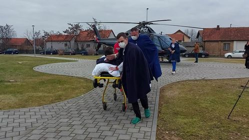 Helikopterski servis Srpske uspješno transportovao pacijenta iz Trebinja u Bijeljinu