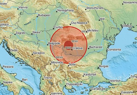 Snažan zemljotres pogodio Rumuniju, osjetio se u Beogradu i Nišu