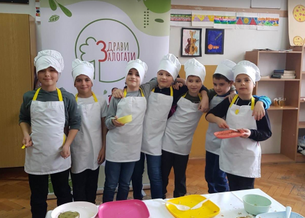 Banjalučki mališani učestvovali u kreativnoj radionici “Zdravi zalogaji“