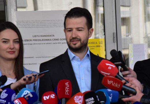 Milatović se zbog sigurnosti zaklinje u Podgorici