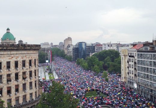 Na kojem skupu u Beogradu je bilo više ljudi, procjena stručnjaka