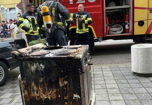 Požar u bijeljinskom naselju Intergaj (Foto,Video)