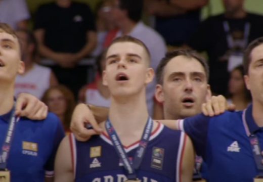 Ovako mladi košarkaši Srbije pjevaju “Bože pravde” VIDEO