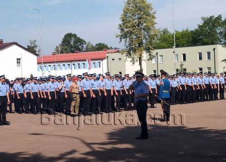 U Zalužanima u toku promocija 24. klase Policijske akademije (Foto/Video)