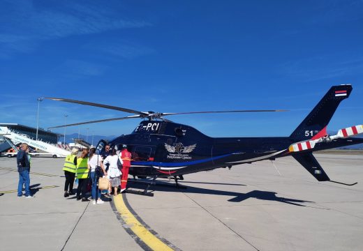 Helikopterski servis Srpske transportovao bebu iz Hrvatske u Istočno Sarajevo