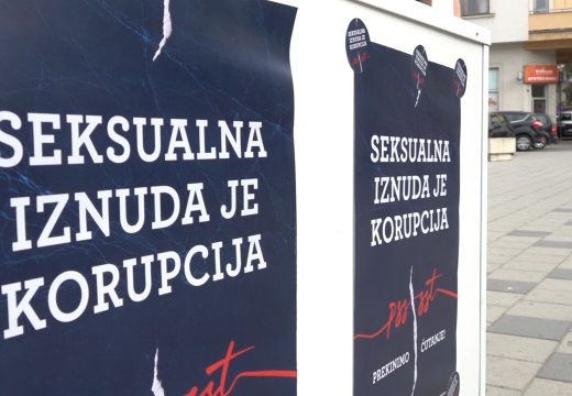 U Bijeljini održana ulična akcija „Seksualna iznuda je korupcija. Prekinimo ćutanje!“