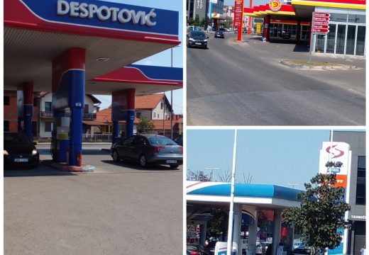 Bijeljina: Pet benzinskih pumpi u jednoj ulici