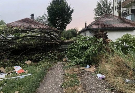 Šteta od olujnog nevremena u Bijeljini gotovo dva miliona KM