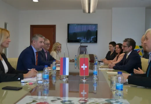 Saradnja u oblasti zdravstva: Šeranić sa predstavnicima Ambasade Švajcarske u BiH