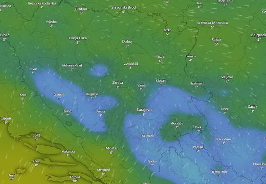 Objavljena srednjoročna prognoza za BiH: Ozbiljnije zime i i većeg snijega za sada nema u najavi