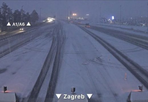 Promjena vremena stigla na Balkan: Snijeg zabijelio dijelove Hrvatske i BiH