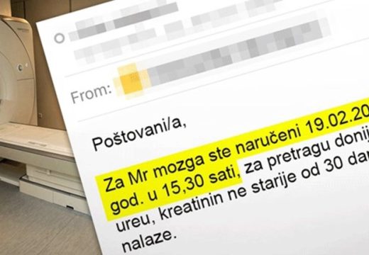 Ostala sam u šoku:: Žena dobila termin za snimanje mozga 2026. godine