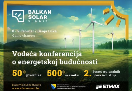 Energetska budućnost: Balkan Solar Summit od 7. do 9. februara u Banjaluci