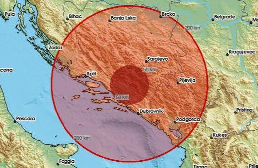 Zemljotres u BiH: Jeste li osjetili podrhtavanje tla? (Foto)