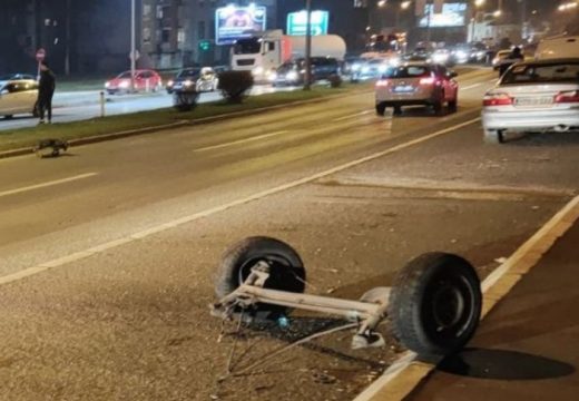 Sa automobila otpali točkovi!: Žestok sudar u Banjaluci, na terenu policija i Hitna pomoć VIDEO