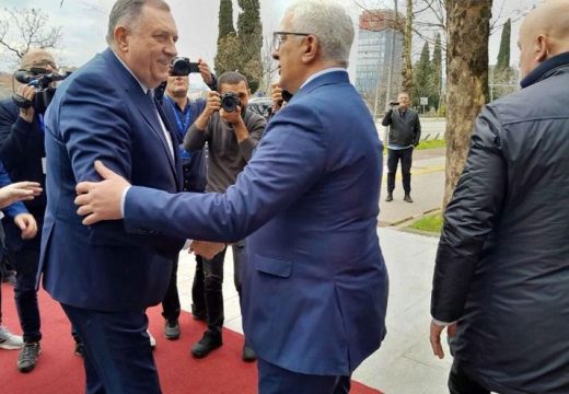 Saradnja: Dodik Crnoj Gori ponudio sporazum o specijalnim vezama