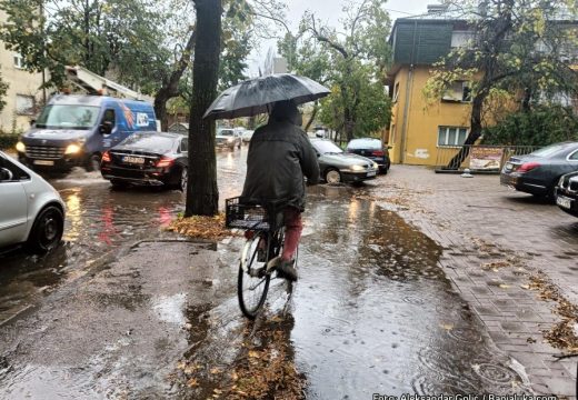 Danas pretežno oblačno sa kišom: Jače padavine u Hercegovini