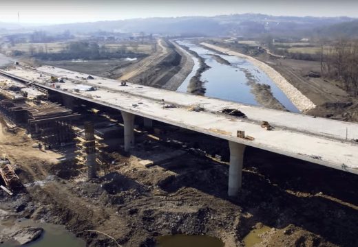 Veliko gradilište: Pogledajte kako izgleda gradnja kolosalnog mosta u BiH (Video)