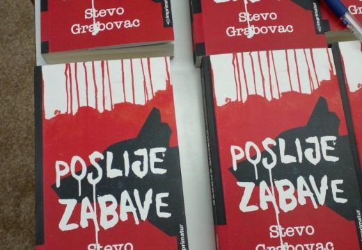 Narodna biblioteka “Filip Višnjić”:  Predstavljen roman “Poslije zabave” Steve Grabovca