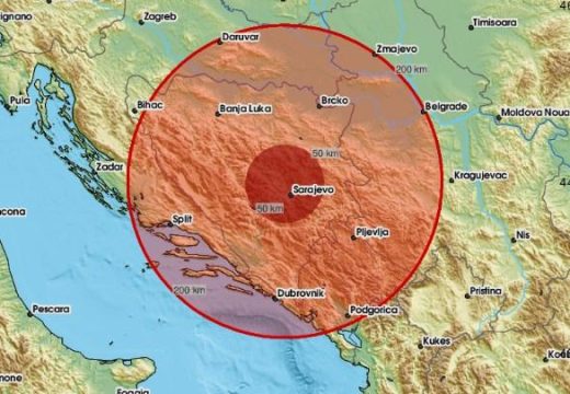 Tlo ne miruje: Novi zemljotres pogodio Sarajevo