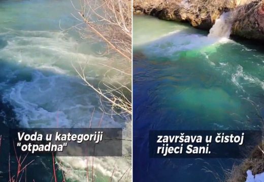 Ekologija: Zagađena rijeka Sana, stanovništvo strahuje za zdravlje (Video)