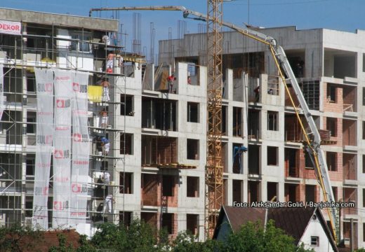 Republika Srpska: Cijena kvadratnog metra novogradnje u Banjaluci skoro dostiže 3.400 KM